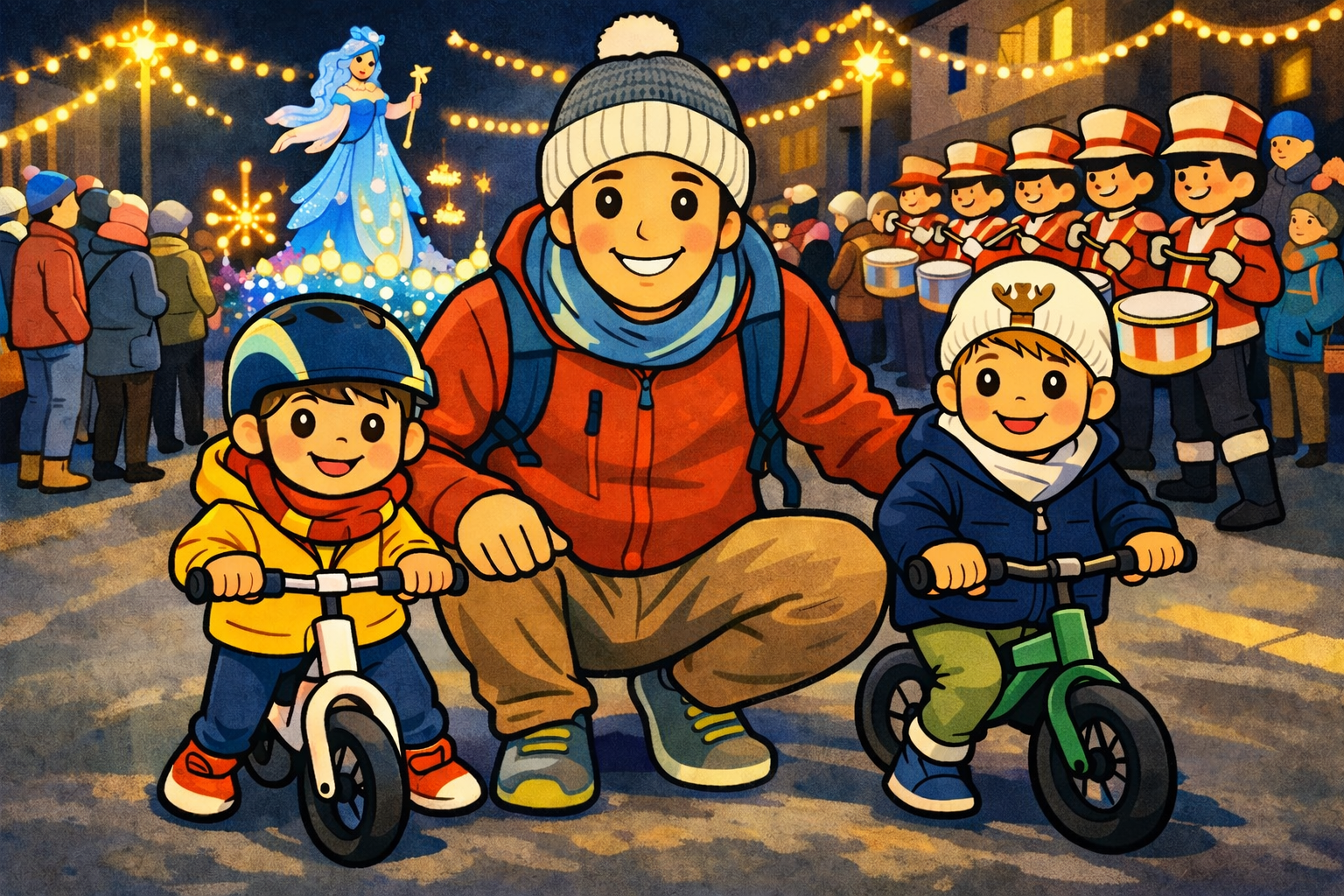 Sightseeing with kids: why balance bikes work