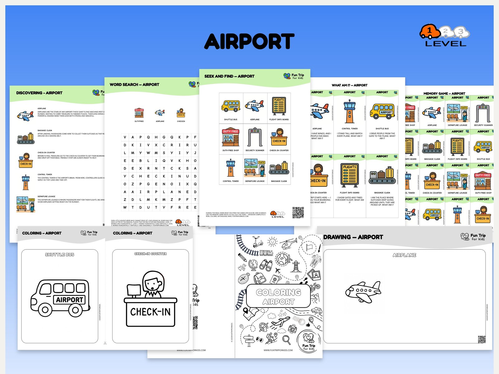 combo — airport (EN) level 1