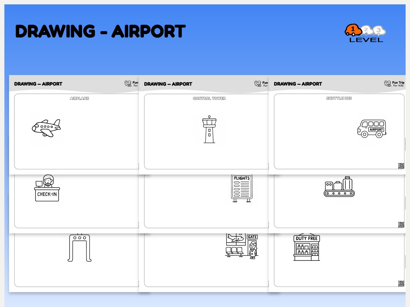 Drawing — airport (EN) level 1