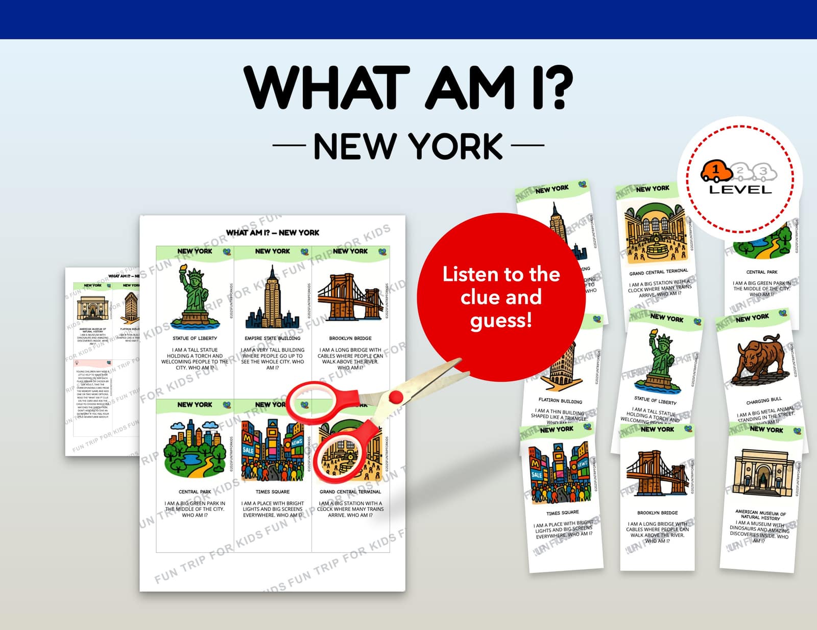 What am I? — nyc (EN) level 1