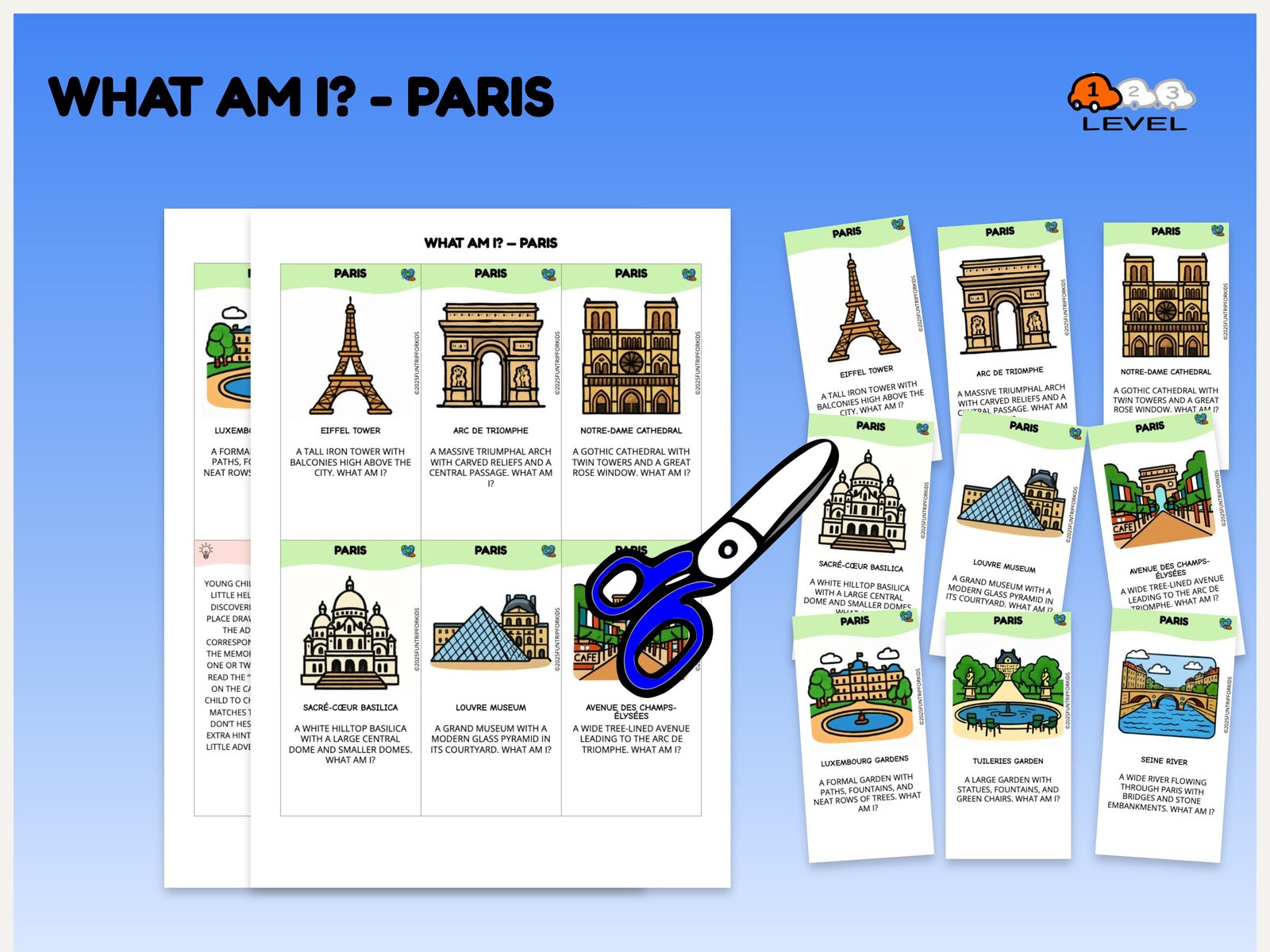 What am I? — paris (EN) level 1