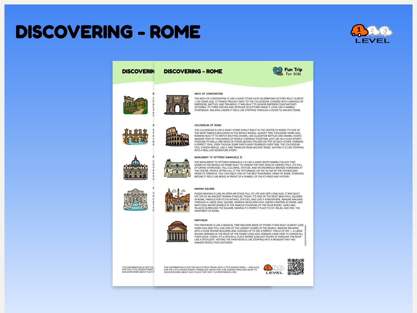 Discovering — roma (EN) level 1