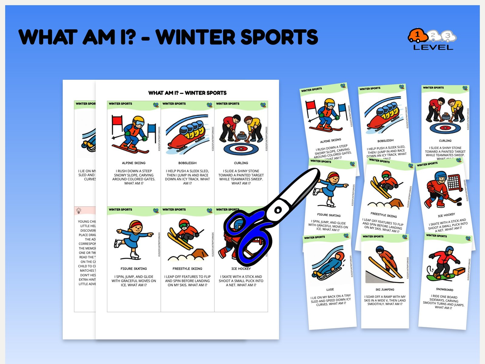 What am I? — winter (EN) level 1