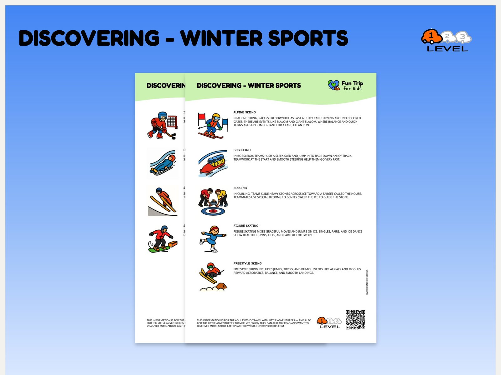 Discovering — winter (EN) level 1